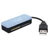 LETTORE DI MEMORY CARD KONIG CMP-CARDRW64  CON PROLUNGA USB